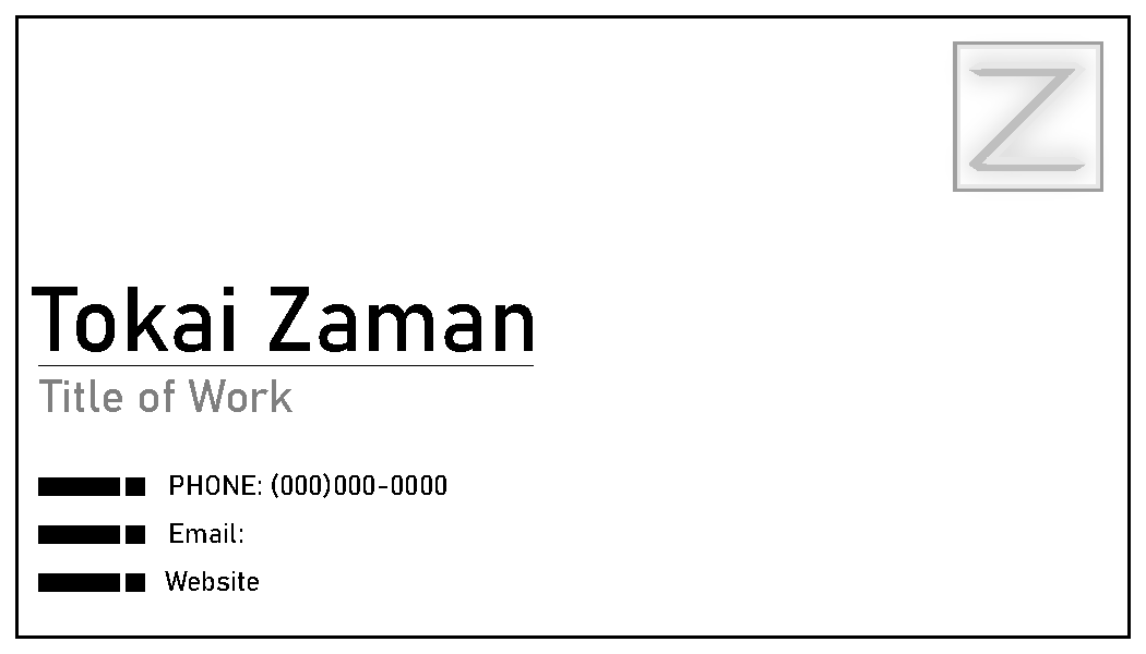 Ad-Vance business card design example